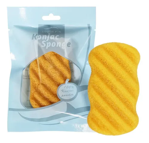 Almohadillas Konjac Konnyaku Con Cúrcuma Amarilla