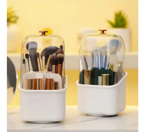 Organizador Giratorio Para Brochas De Maquillaje 360° 1 Un