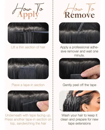 Extensiones De Cabello Con Cinta Invisi Edge Goo Goo 20
