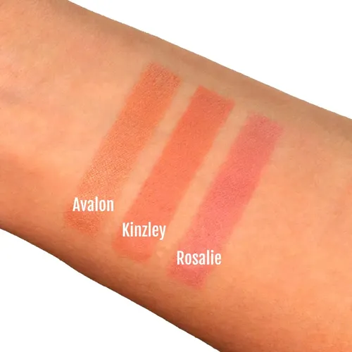 Rubor Baeblu Organic Kinzley 100% Natural En Polvo Compacto