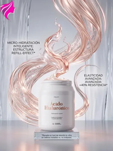 Mascara Capilar Acido Hialuronico Frilayp X1000ml
