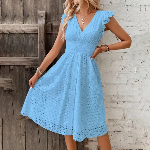 S-ofertas Relampago Del Dia De Hoy Vestidos De Verano Para Azul_2xl