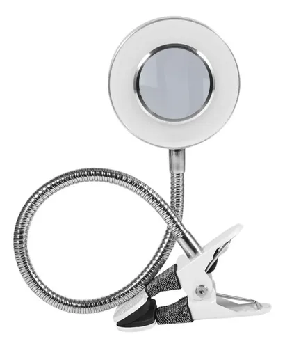 Lámpara De Mesa Ligera Y Flexible Con Cuello De Cisne Con Le