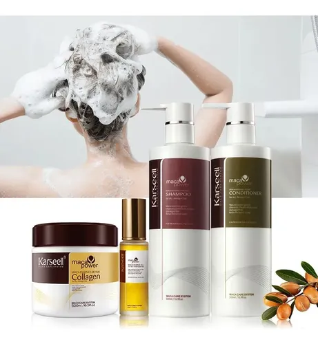 Combo Karseell Definitivo Shampoo Acondicionador Mascara Ole