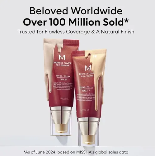 Missha M Perfect Cover B.b Cream (no.23) Y (no.25) Spf42