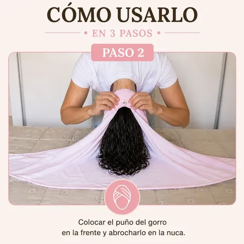 Gel De Rich Hidragel+ Crema Activadora +gorro Plopping Rulos