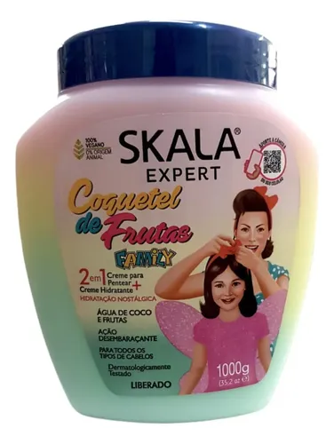 Máscara Capilar Skala Coquetel de Frutas para Hidratación Profunda 1 kg