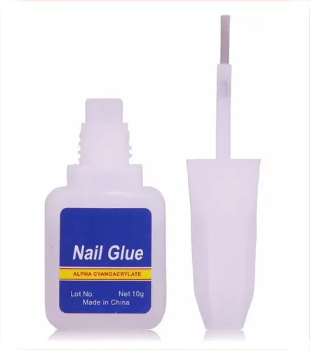 Pegamento C/pincel / Nail Glue – Tips Deco – Uñas Esculpidas E-shop Peluqueria