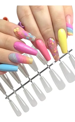 120 Tips Pres On Soft Gel Lisas Mely Fc
