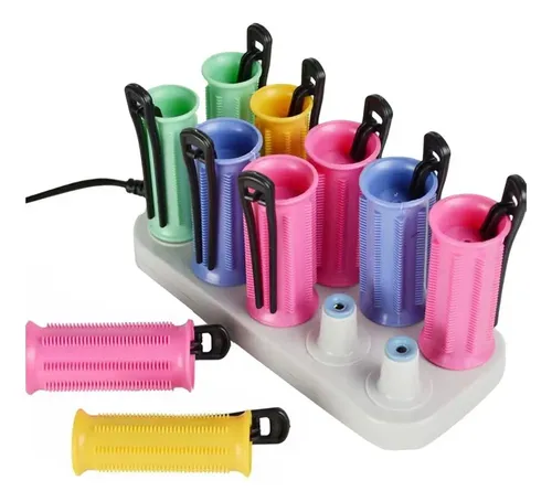 – Rodillos Eléctricos For El Cabello Con Calefacción,