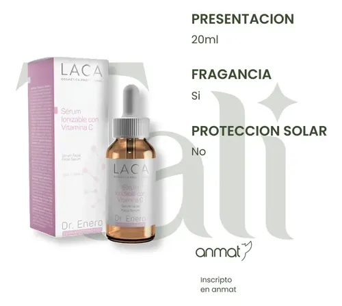 Serum Facial Ionizable Vitamina C Antioxidante Ilumina Laca