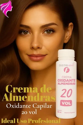 Pack Crema Oxidante 20 Vol Frilayp 100cc Almendras X24