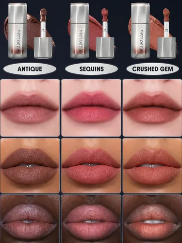 Labial Mate Con Brillos Sheglam Glitter Whip Liquid Lipstick