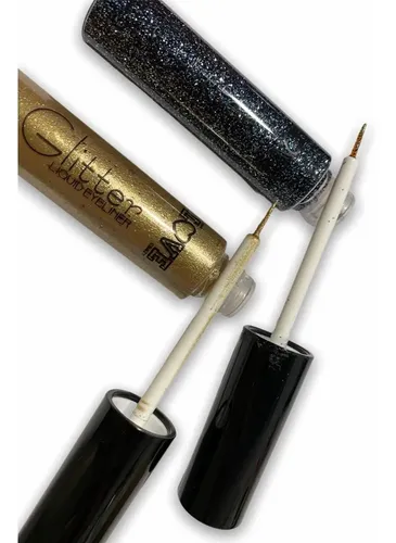 Delineador Liquido Con Glitter Tejar (pack X 6 Unidades)