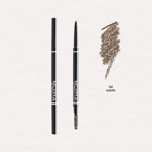 Moira Cosmetics Fine Brow Pencil Lápiz De Cejas Fino Marron
