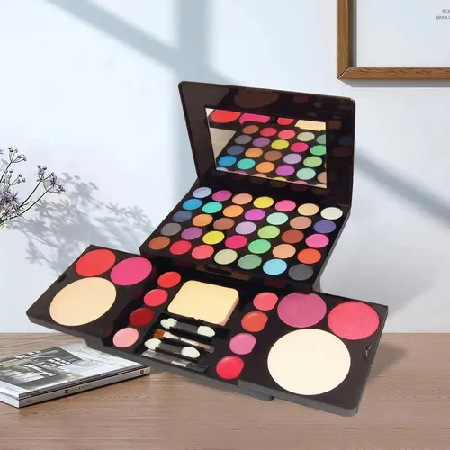 Paleta De Maquillaje Multifuncional, 49 Colores Variados