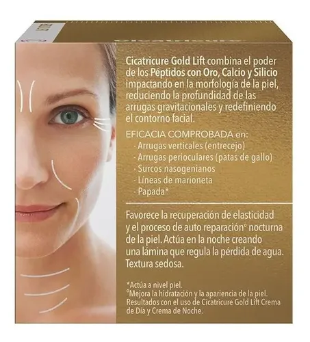 Cicatricure Gold Lift Crema De Noche Antiarrugas 50g