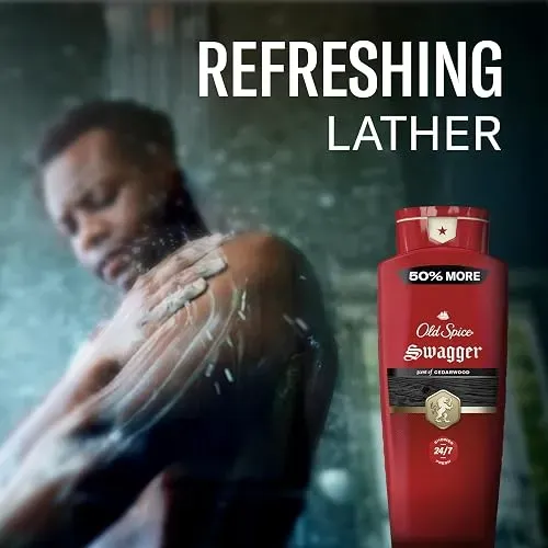 Gel De Ducha Corporal Old Spice Red Collection Swagger Cedro