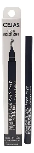 Kit X 2 Delineador De Cejas Microblanding Castaño Tyl