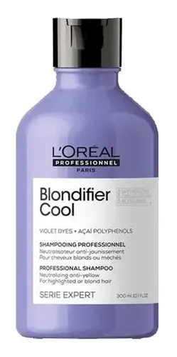 Shampoo L´Oréal Blondifier Cool 300ml Cabelos Loiros