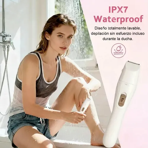 Depiladora Eléctrica 3 En 1 Rostro Y Cuerpo Blanco