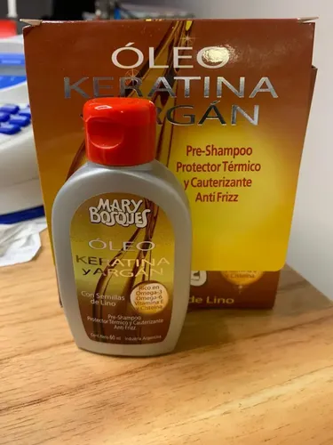 Mary Bosques Oleo Keratina Y Argan Protector Termico X60ml