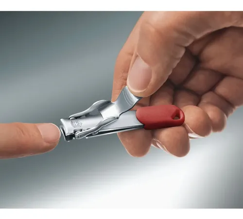 Cortauñas Victorinox Nail Clip Rojo Acero Inox 8.2050.b1