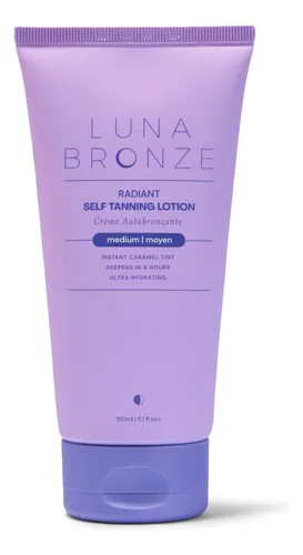 Loción Autobronceadora Luna Bronze, 150 Ml, Vegana Y Orgánic