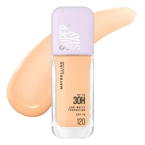 Base de Maquillaje Maybelline Super Stay Lumi-Matte Tono 120