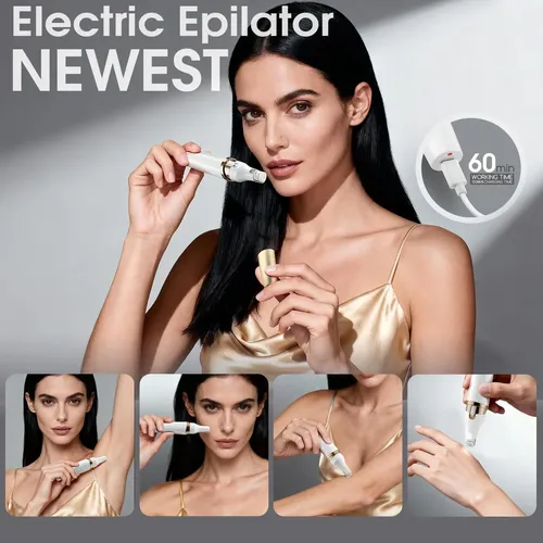 Depiladora 4 En 1 Dsp Eléctrica Resistente Agua