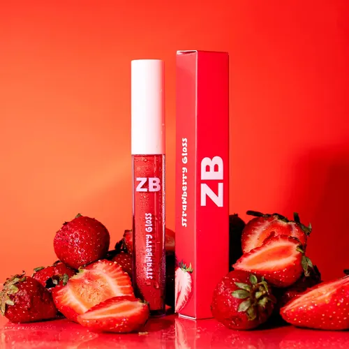 Zaira Beauty Very Fruity Strawbery Gloss Voluminizador