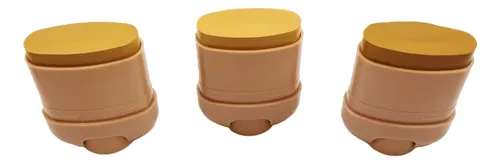Set X 3 Base Maquillaje Foundation Barra Ultra Stick Pink 21