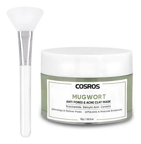 Mascarilla Facial De Arcilla Natural Con Té Verde Y ^.^