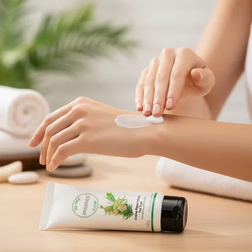 Crema Tea Tree Arbell Reparadora Con Jojoba Y Karité