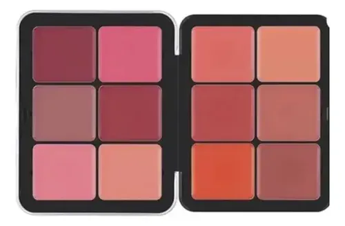Paleta De Rubor Cremoso Blush 12 Tonos En 1 One Palette