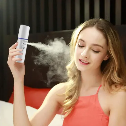 Atomizador Nano Facial Mister Humectante Usb 20 Ml