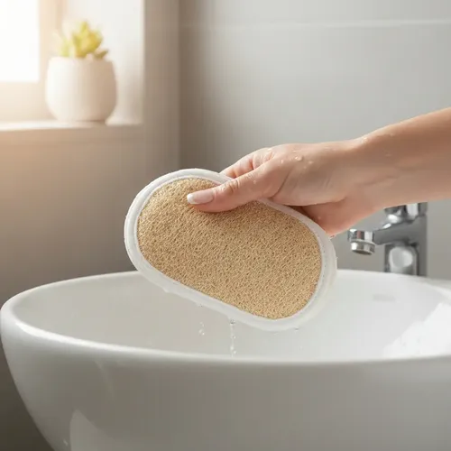 Guante Exfoliante Manopla Chica Esponja Vegetal