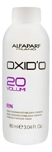 Agua Oxigenada Alfaparf Crema Oxidante 10 20 30 40 Vol 90 Ml
