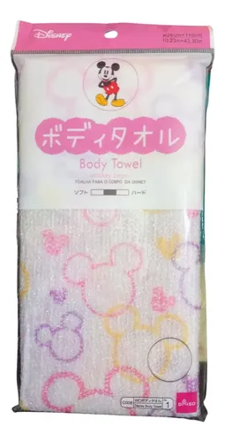 Daiso Disney Toalla Exfoliante Body Towel