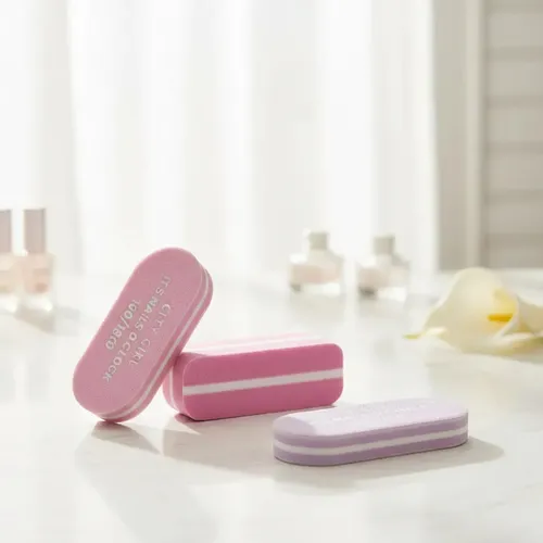 10 Limas Uñas Ovalada Sponge City Girl 100/180 100 180 Liso