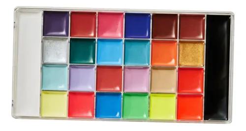 1 Suministros Para Pintar Cara Con Acuarela Resistente Al