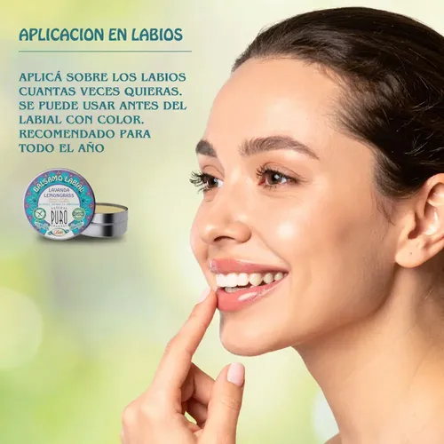 Bálsamo Labial Lata Lavanda Lemongrass Boti-k Puro