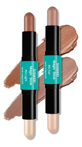 Susikeki Contour Stick Set Doble Extremo Maquillaje Rostro