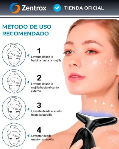 Kit Skincare Masajeador Reductor Limpieza Facial Exfoliador