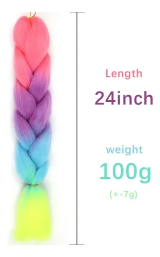 Extensión De Cabello Con Forma De Cola De Caballo Trenzada,