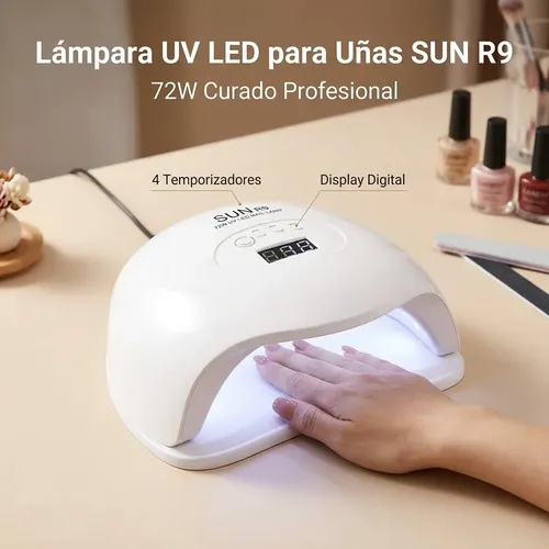 Cabina Uv Led Uñas 4 Temporizadores Pantalla Digital Tactil