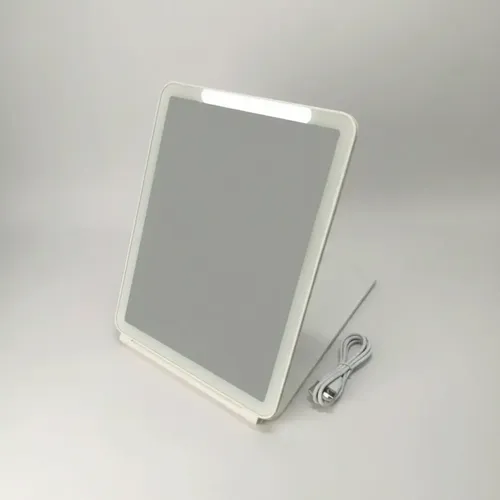 Espejo P/ Maquillaje Con Luz Led Portátil Plegable 3 Modos