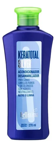 Acondicionador Violeta Keratotal Silver Bellissima 270 Ml