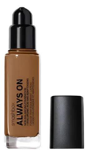 Base de Maquillaje Smashbox Always On Líquida, Mate y de Alta Cobertura con Ácido Hialurónico
