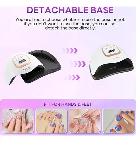 Lámpara Uv Led 380w Beenle Para Uñas, Secador Profesional
